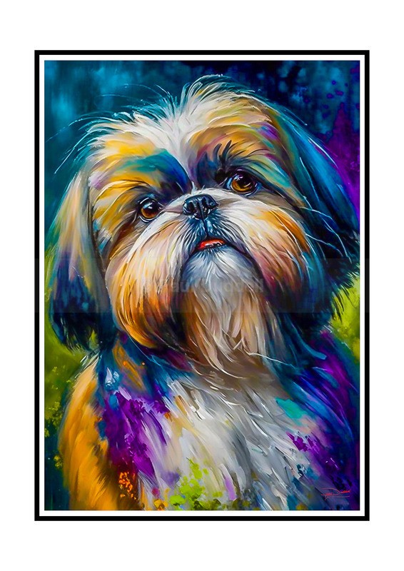 Pulses with Emotion, Cats & Dogs Oil Paintings by Paul Duddell, Whispers & Strokes - Artist, Painter, and Photographer