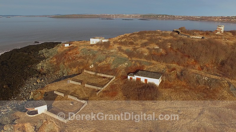 Partridge Island Cemetery Plots Saint John New Brunswick Canada - Partridge Island National Historic Site