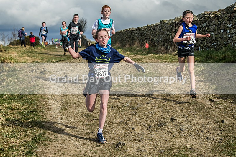 Helm Hill -74 - Kendal Winter League Helm Hill Fell Races (Under 13/15/17 & Seniors) Sunday 16th March 2025