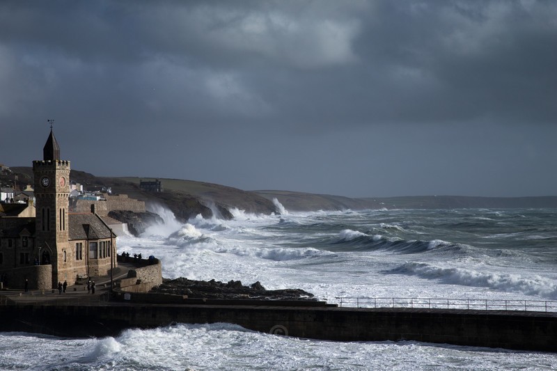 Storm Freya - Cornwall