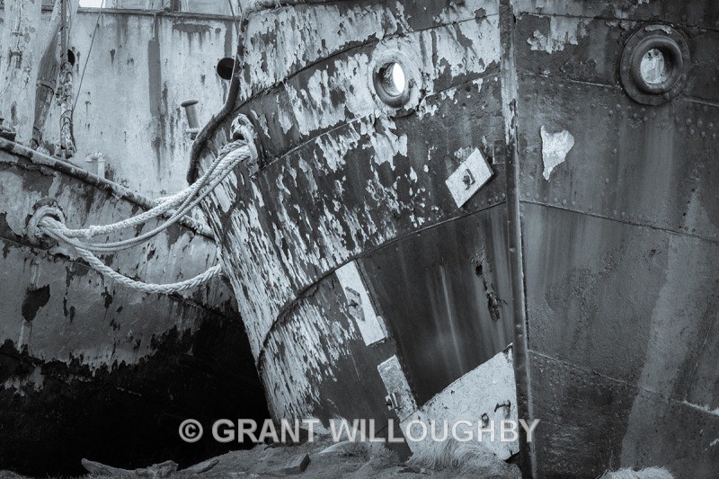 Grytviken wrecks - Antartica