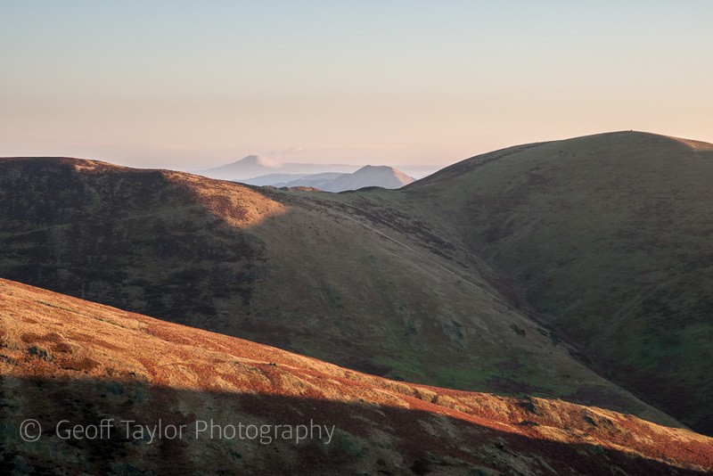 The Wrekin and Lawley from The Long Mynd - The Literary Landscape of Shropshire