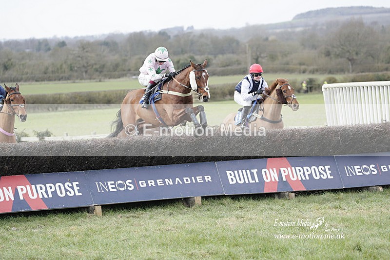 PtP 250223 0276 - Kimblewick Hunt Point-to-Point Kingston Blount 25/02/23