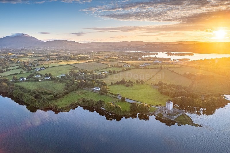 DJI_0284-HDR - Doe Castle & Lackagh
