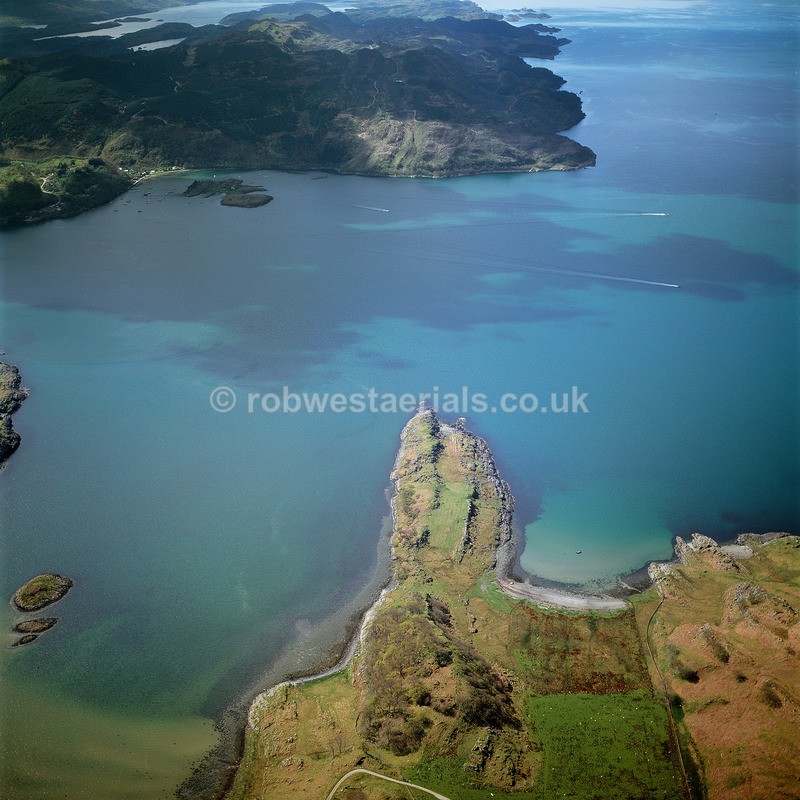 A00328B Loch Crinan from above Rubha Garbh-ard - West and south coastlines