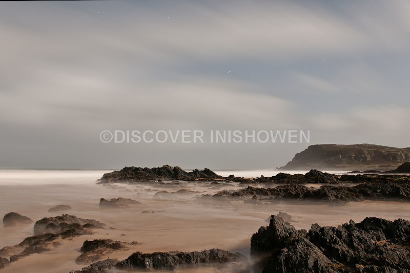 Night at Culdaff Beach - Inishowen peninsula