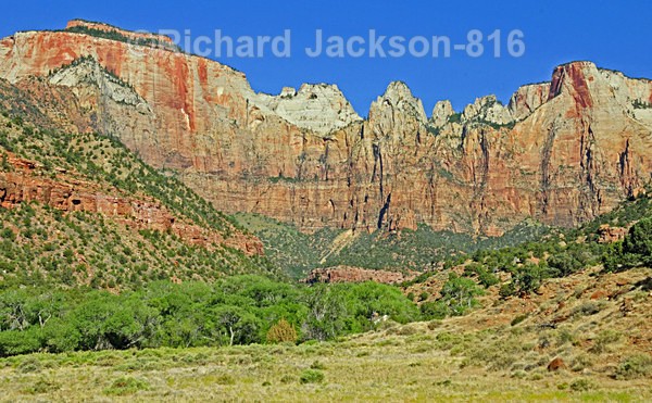 Towers of the Virgin - Zion National Pk. -  2012
