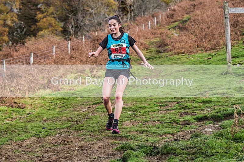 Stybarrow Dodd-710 - Kong Running Stybarrow Dodd Fell Race Saturday 4th November 2023