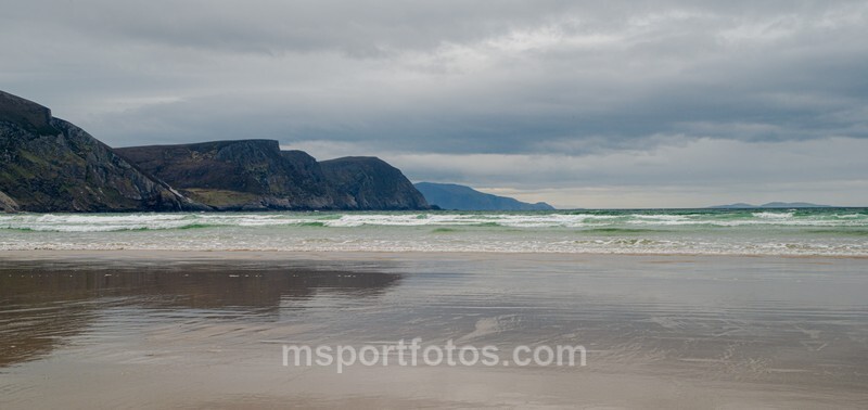 Surf on Keel Beach - Mayo and Galway