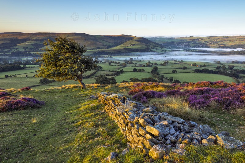Peak District morning view, Hope valley, England. - Awarded and Published