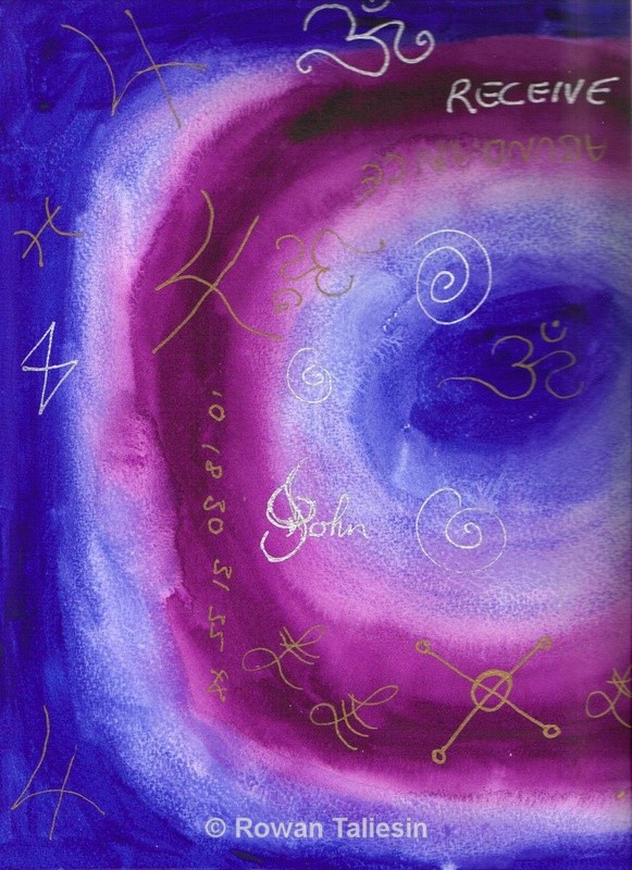 Treasure Map 2  © Rowan Taliesin 2001 - MY JOURNEY AS AN ARTIST