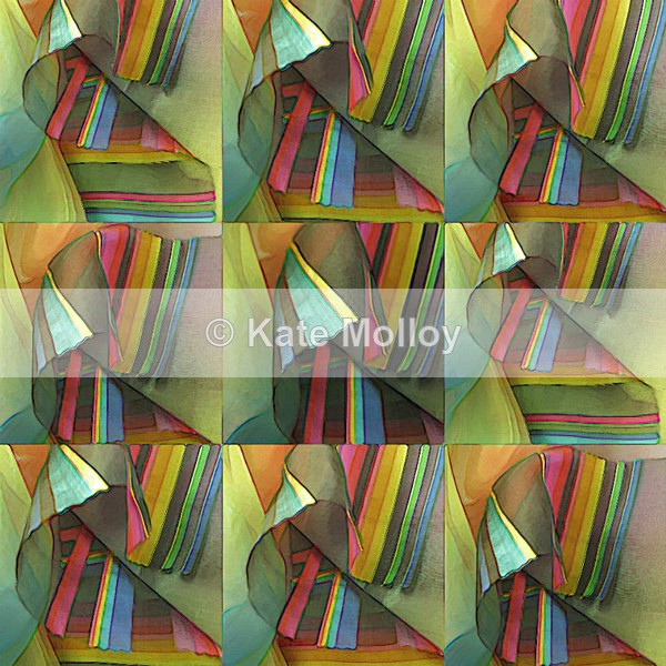 Rainbow Collage - Whitchurch Silk Mill