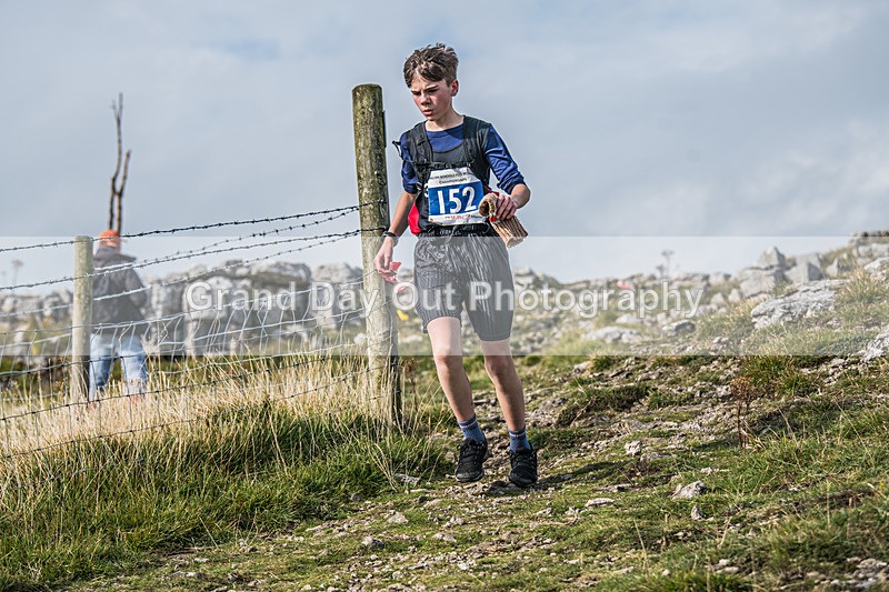 Year 8-9-256 - The English Schools Fell Running Championship Giggleswick Year 8-9 Sunday 6th October 2024
