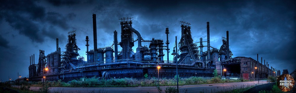 Bethlehem Steel (Bethlehem, PA) | Blast Furnace Row - Bethlehem Steel