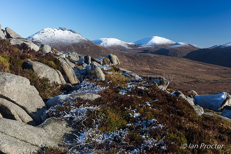 Clear Winters Day in the Mournes - Mourne Mountains