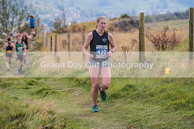 Year 12-13-129 - The English Schools Fell Running Championship Giggleswick Year 12-13 Sunday 6th October 2024