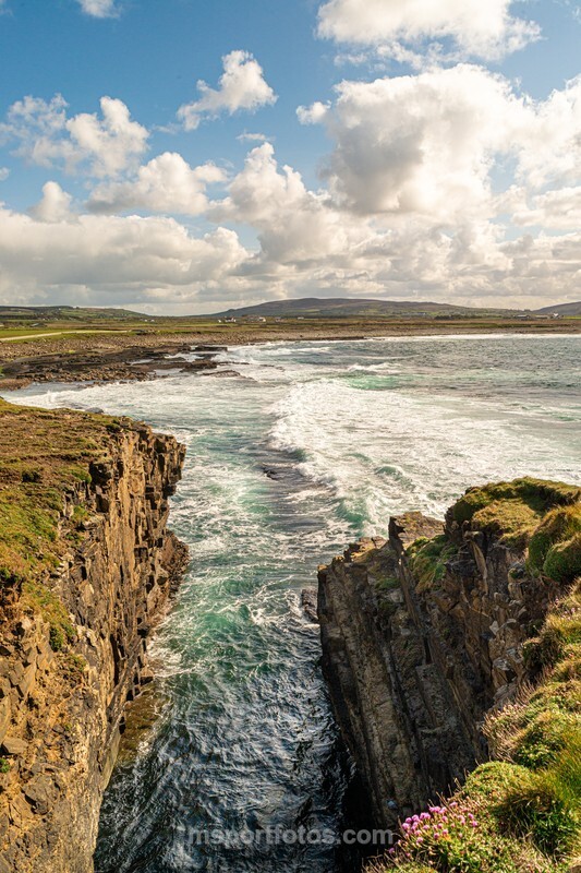 Downpatrick head blow hole - Mayo and Galway