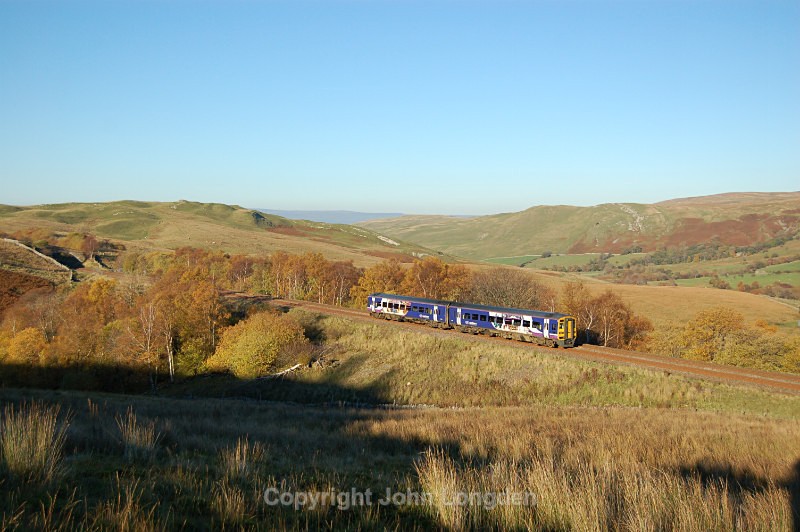 JL - 2.11.15 Unidentified 158 12.49 Leeds - Carlisle, Low Frith - Low Frith