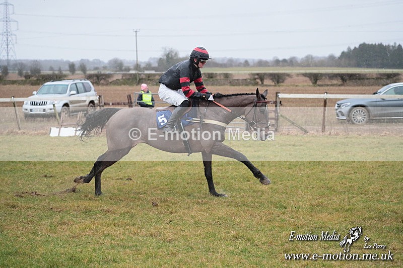 PtP 260125 80 - Cocklebarrow Point-to-Point racing with the Heythrop Hunt 26/01/25