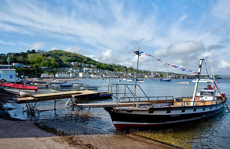 The Ferry and Boat Launch at Back Beach - Teignmouth and Shaldon