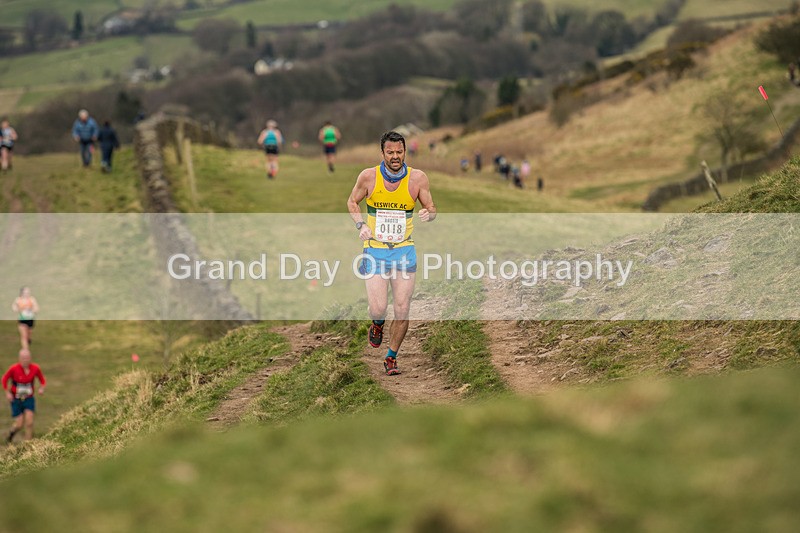 Helm Hill -727 - Kendal Winter League Helm Hill Fell Races (Under 13/15/17 & Seniors) Sunday 16th March 2025