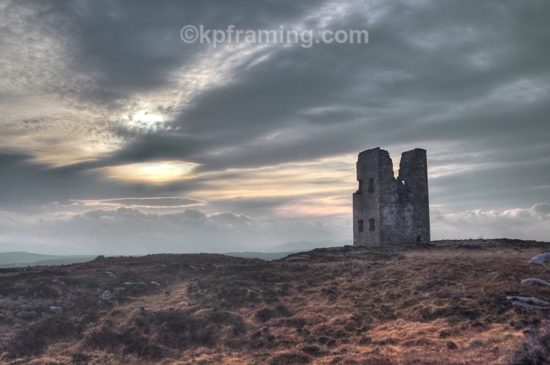 kincasslagh Martello Tower north west corner - Martello Tower's