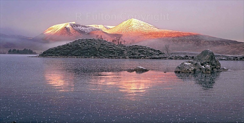 First Light Rannoch Moor - Landscapes