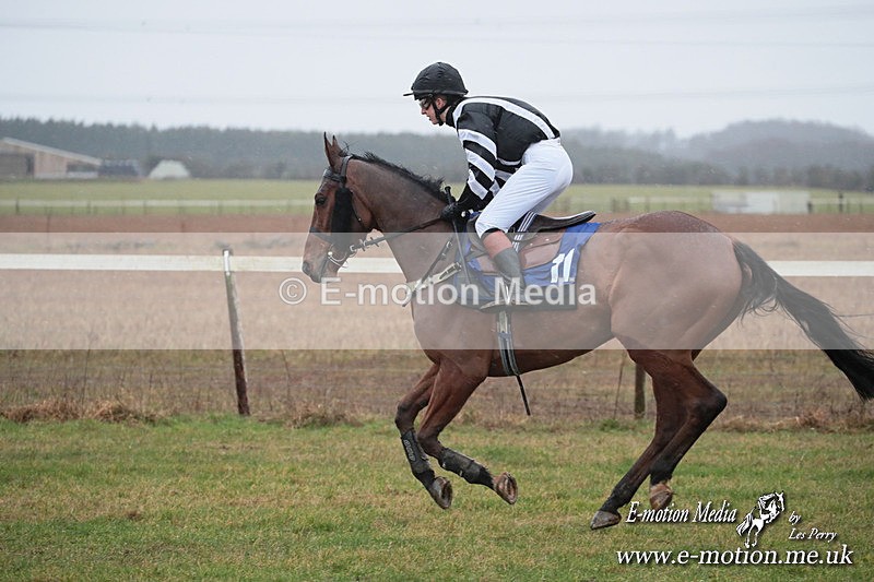 PtP 260125 222 - Cocklebarrow Point-to-Point racing with the Heythrop Hunt 26/01/25
