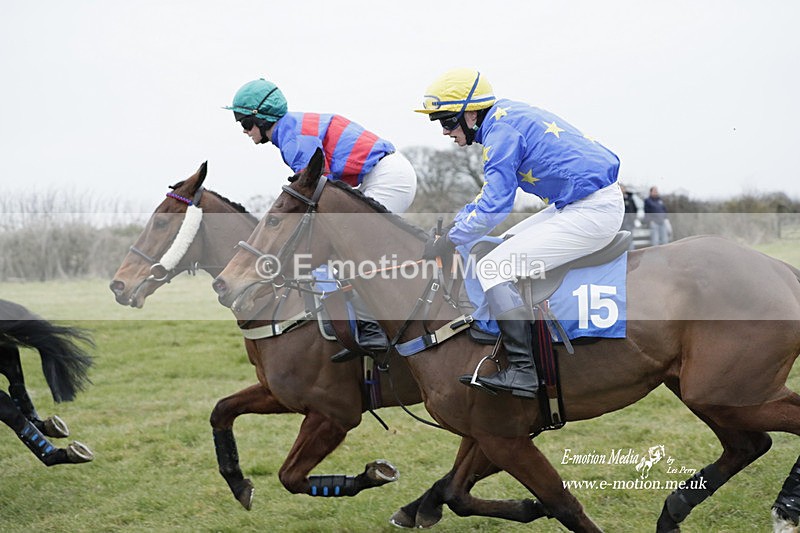 PtP 040323 716 - Duke of Beauforts Hunt Point-to-Point Didmarton 04/03/23