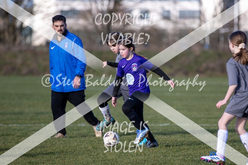 1DX31140 - 2026-01-17 FC Abbey Meads U9 Purple Girls V Develop FC U9 Girls