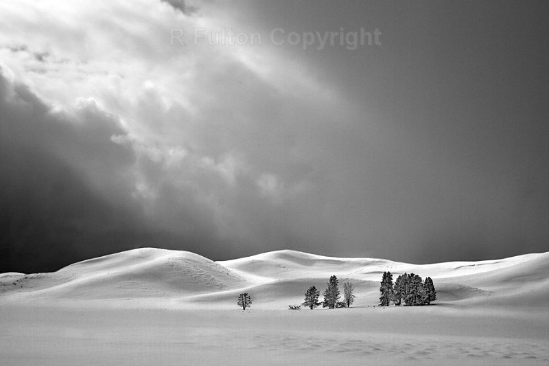 Storm Clouds Yellowstone - Yellowstone
