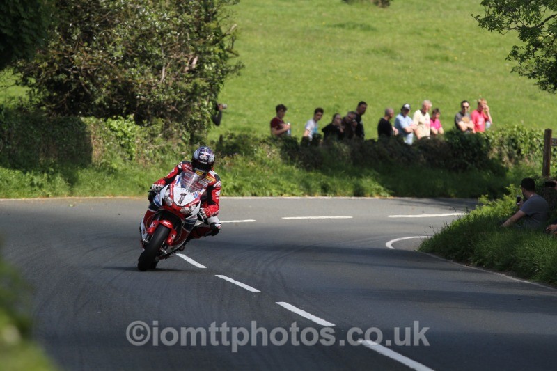 John McGuinness Honda / Honda Racing - Dainese Superbike Race 2014