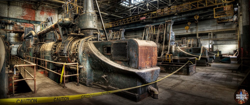 Bethlehem Steel (Bethlehem, PA) | Gas Blowing Engine House - Bethlehem Steel