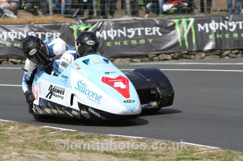 John Holden / Andrew Winkle LCR / Silicone Engineering/Barnes Racing - Sure Sidecar Race 1