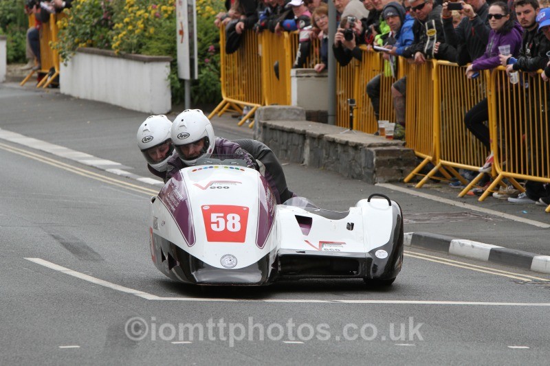 Phil Biggadyke & Hayley Jayne Capewell - Sure Sidecar Race 2