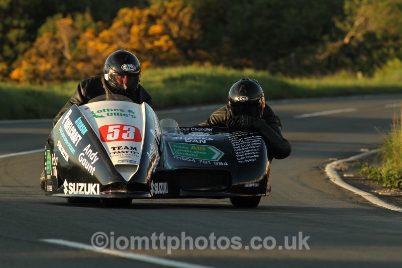 James Noble & Shaun Chandler - Monday Practice - Sidecars