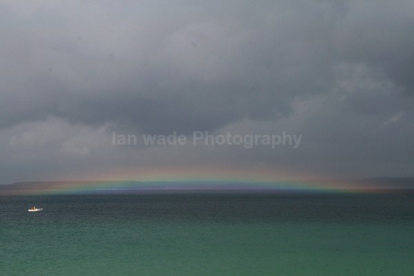 St Ives Rainbow _C005 - Cornwall landscape Photography
