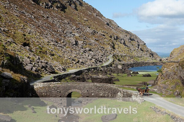 Gap of Dunloe with Jaunting cart, Co Kerry, Ireland - Ireland