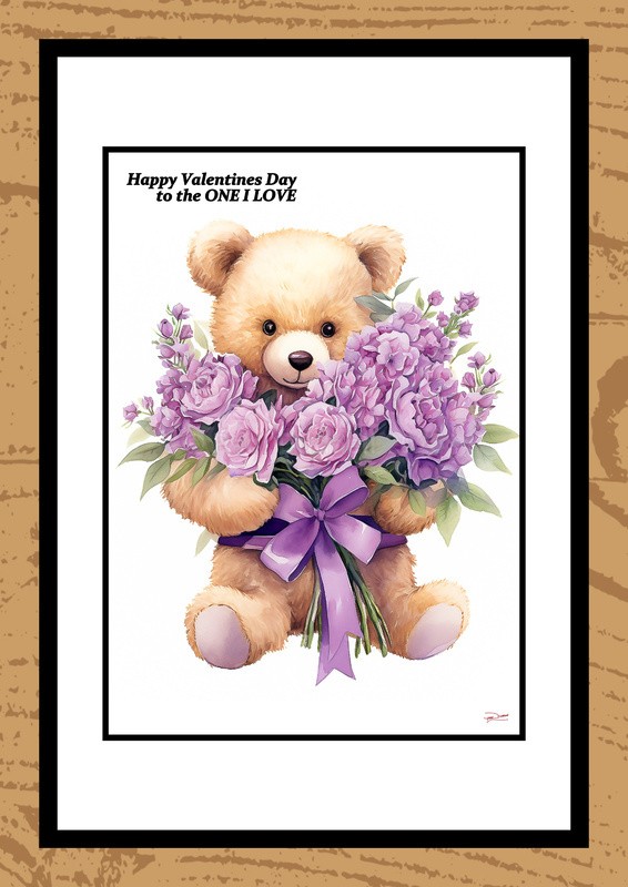 St Valentine's Day Watercolour Paintings - Timeless Romance by Artist Paul Duddell