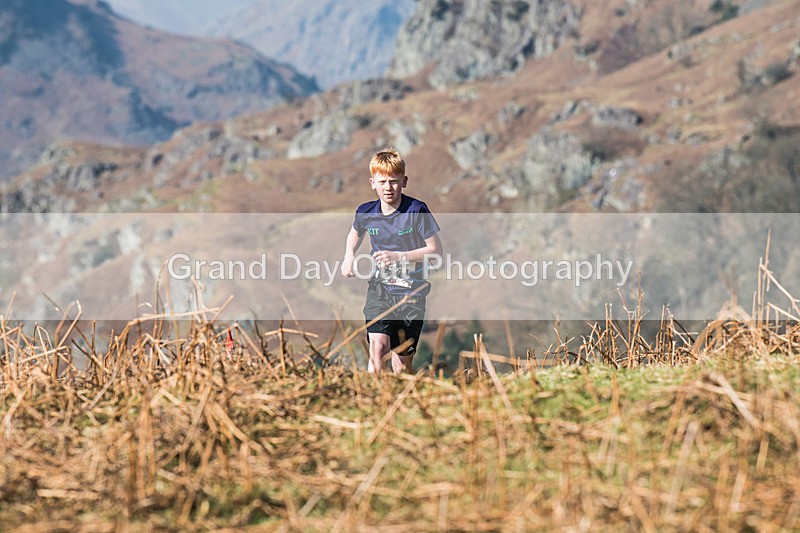 Elterwater-14 - Kendal Winter League Elterwater Under 13 Fell Race Sunday 9th March 2025