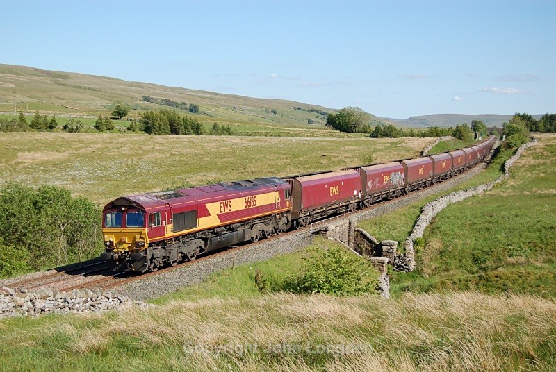 3.6.11 66185 4S93 Milford - New Cumnock, Ais Gill Rd Bridge - Ais Gill (road bridge northbound)