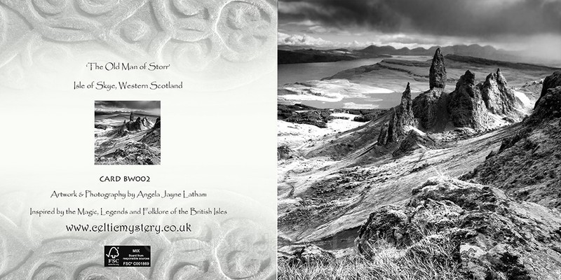 BW002 The Old man of Storr, Skye - Scotland in Black & White