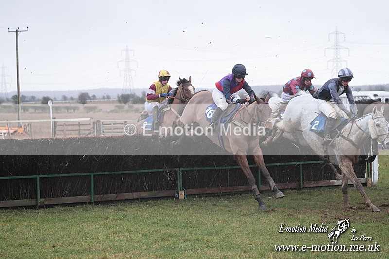 PtP 260125 587 - Cocklebarrow Point-to-Point racing with the Heythrop Hunt 26/01/25