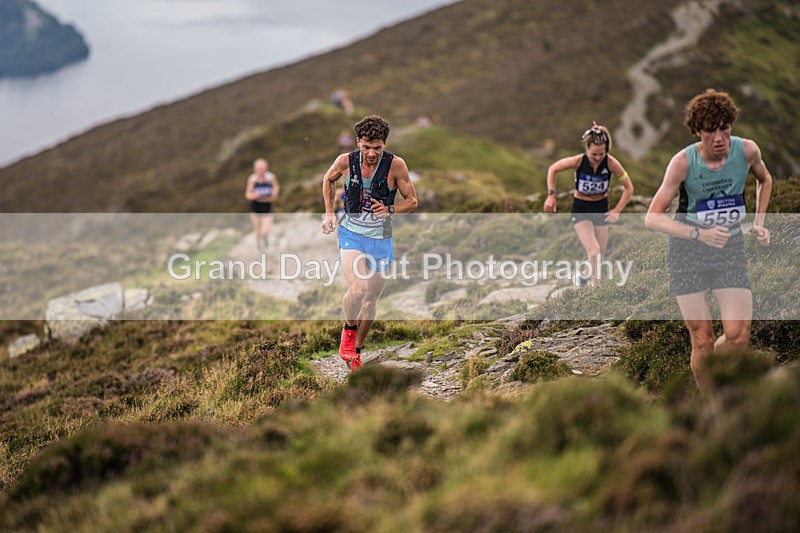 Uphill Only-185 - British Athletics Off Road Running Championships Senior Uphill Only Trial - Skiddaw Friday 15th Augu