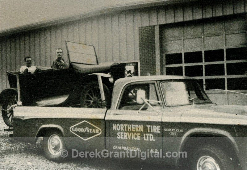 Northern Tire Service Ltd. Edmundston, NB Dodge 100 - Historic New Brunswick