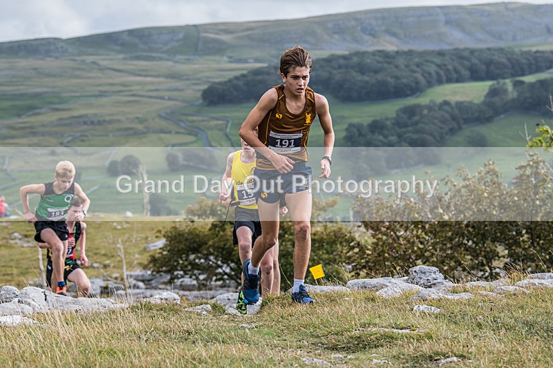 ESFRC Year 8-9-5 - English Schools Fell Running Championships Year 8-9 Giggleswick Saturday 1st October 2022