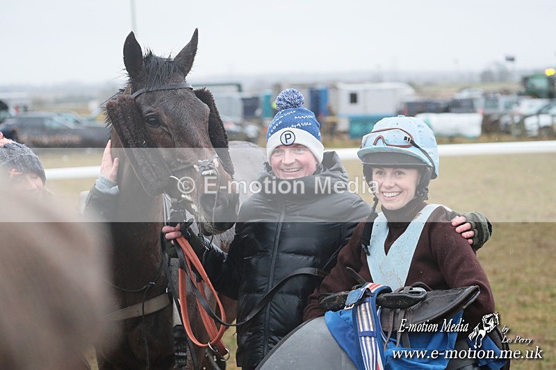 PtP 260125 777 - Cocklebarrow Point-to-Point racing with the Heythrop Hunt 26/01/25
