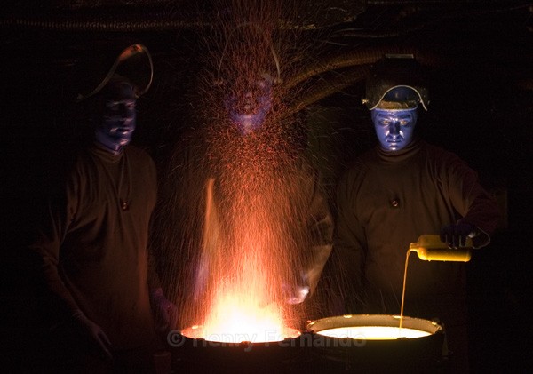 Assignment 5 - Blue Man Group - 2006 Finalist in Popular Photography's Photographer of the Year