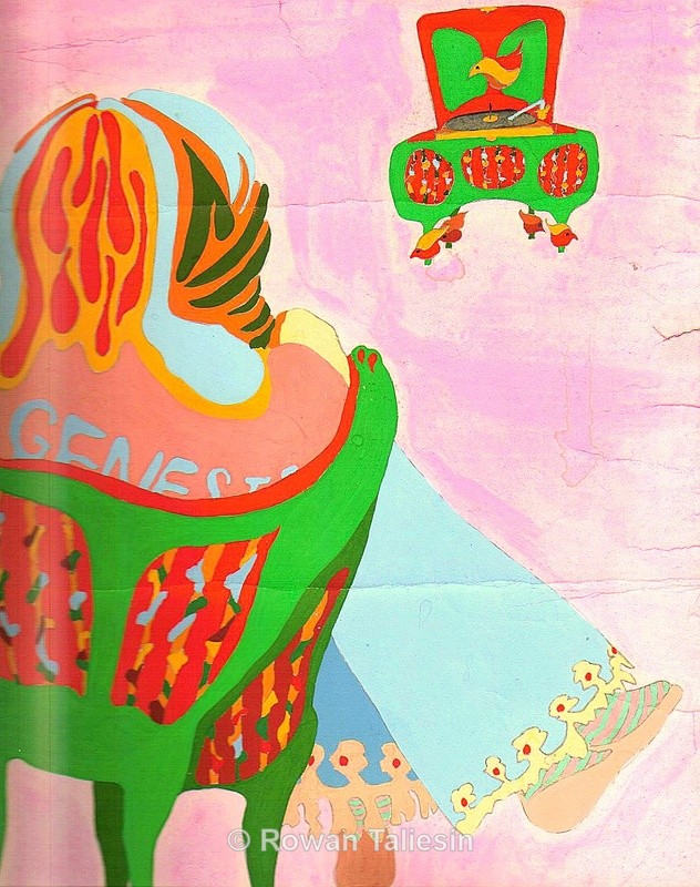 Listening  © Rowan Taliesin 1977 - MY JOURNEY AS AN ARTIST