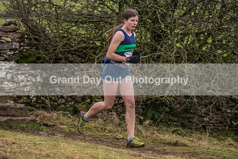 Cunswick U15  U17-70 - Kendal Winter League Cunswick Scar Junior Under 15 & 17 Fell Races Sunday 26th January 2025